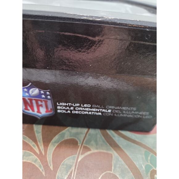 Set of 6 Seattle Seahawks NFL LED Light-Up Christmas Ornaments Tree New Tested - Picture 7 of 10